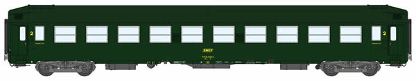 REE Modeles VB-175 - 2nd Class Passenger Coach UIC B9C9